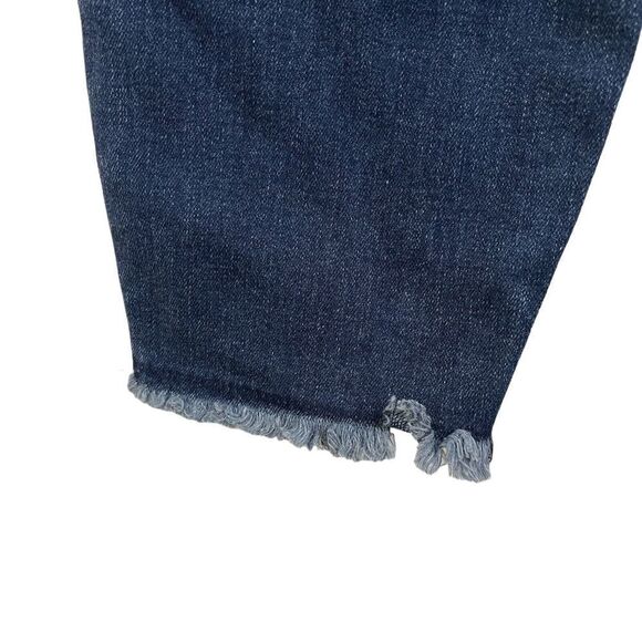 Kut From The Kloth 12 Jeans Raw Hem Skinny Stretch Distressed Blue Womens - Picture 10 of 12